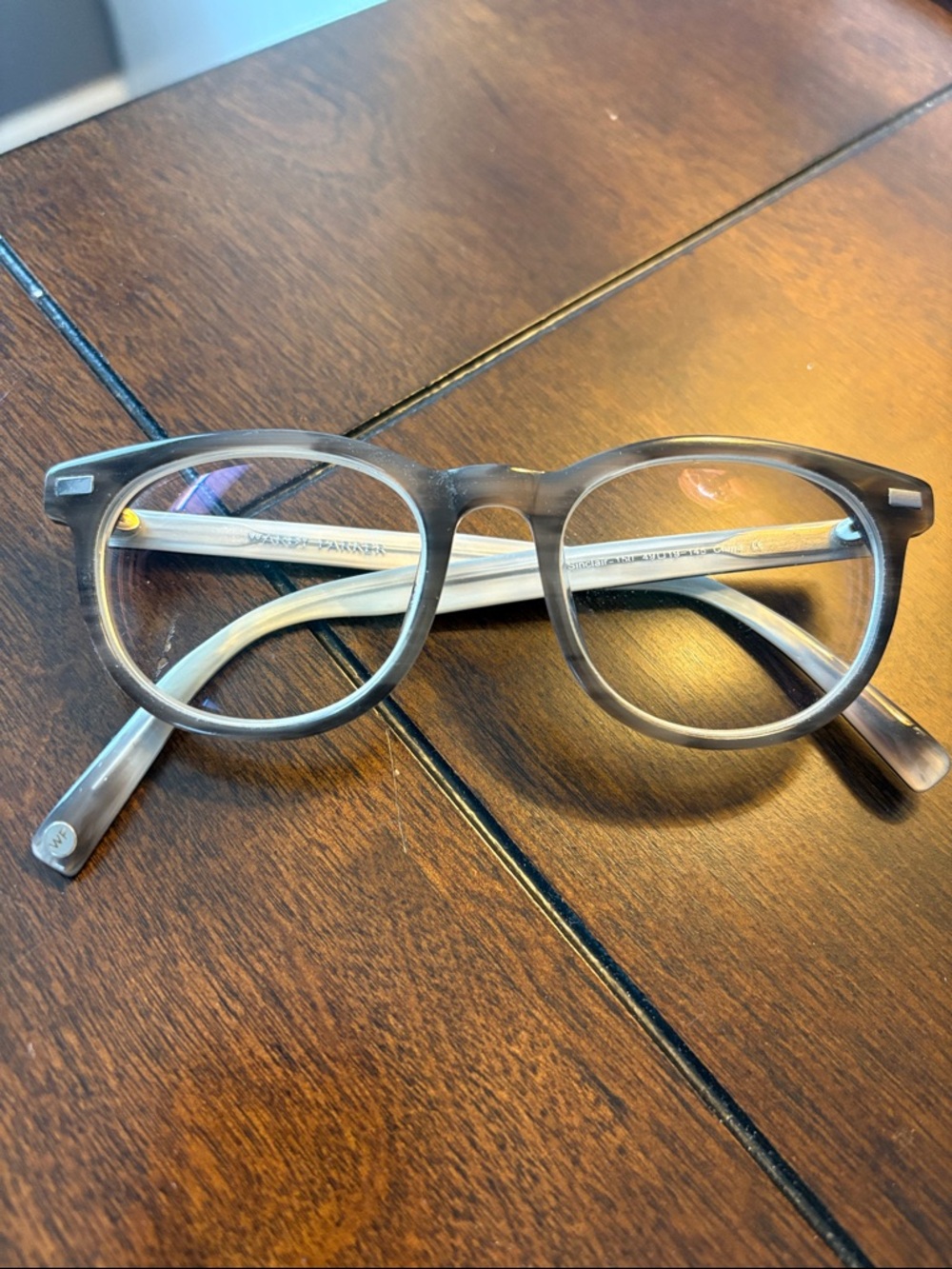 Warby Parker Sinclair Frames Gray Brown Tone